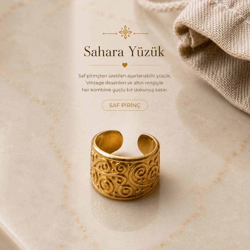Sahara Vintage Yüzük