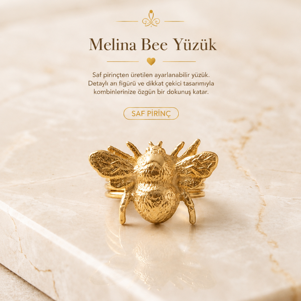 Melina Bee Vintage Yüzük