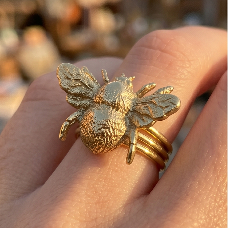 Melina Bee Vintage Yüzük