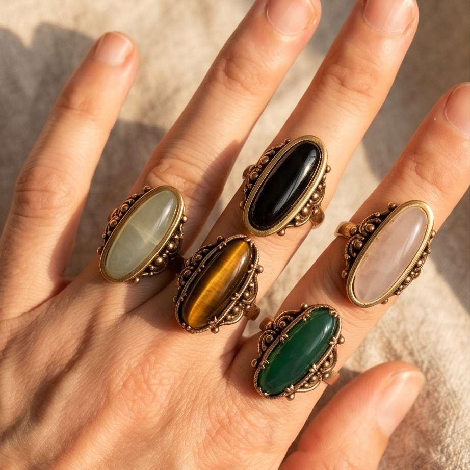 Velora Antik Bakır Yüzük