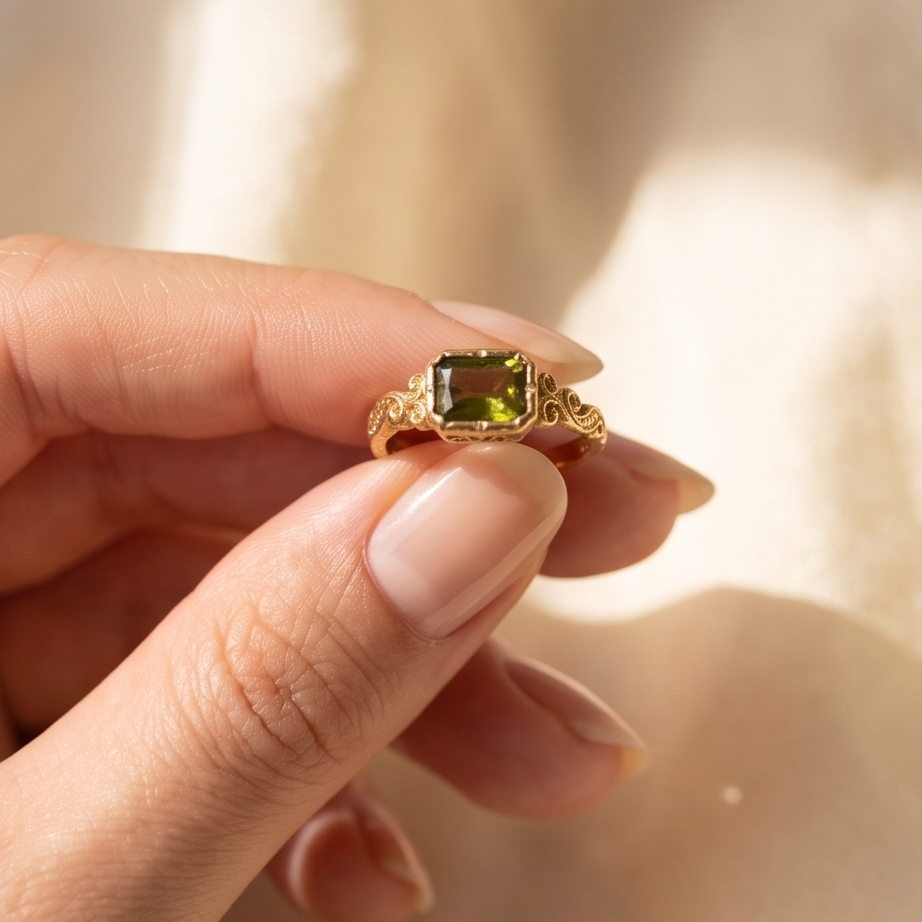 EUNSHIN Vintage Square Ring
