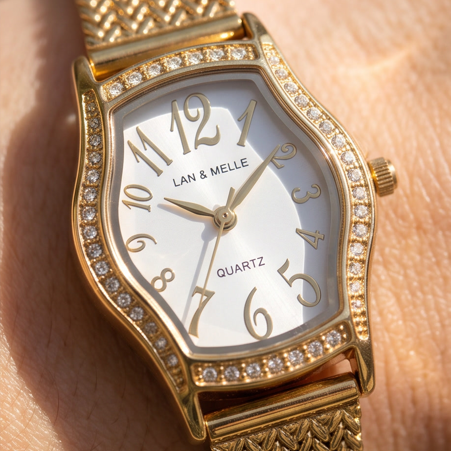 Vienne Gold Vintage Çelik Saat