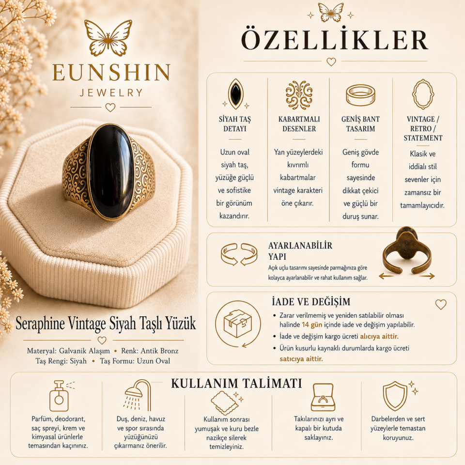Seraphine Vintage Yüzük