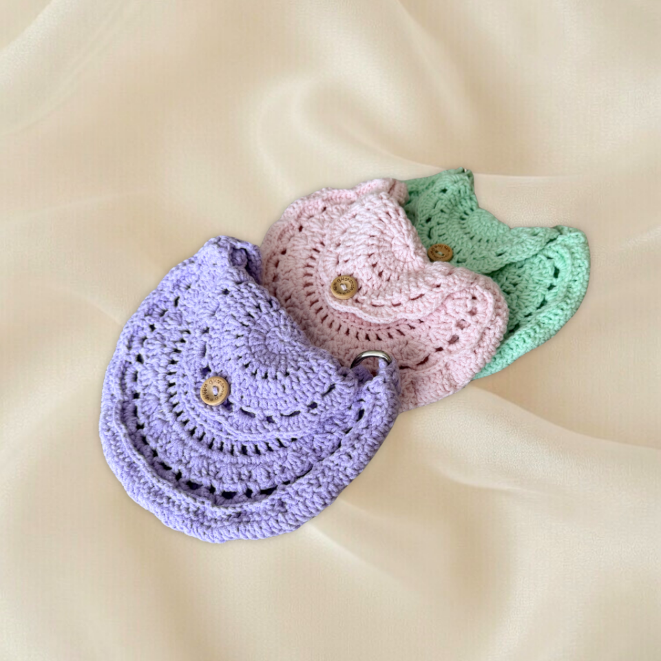 El Örgüsü Çocuk Çantası – Ayarlanabilir Askılı 3-9 Yaş Mini Omuz Çantası