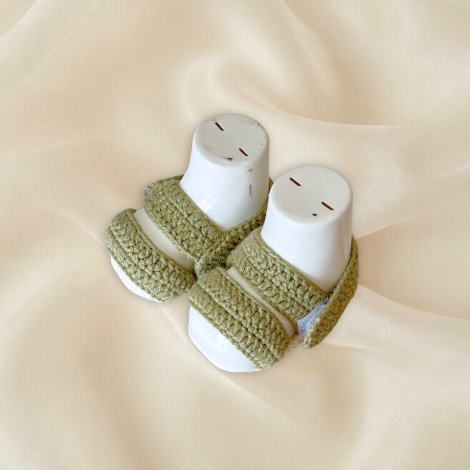 Erkek Bebek El Örgüsü Sandalet – Yazlık Bebek Sandalet Ayakkabı(Kopya)