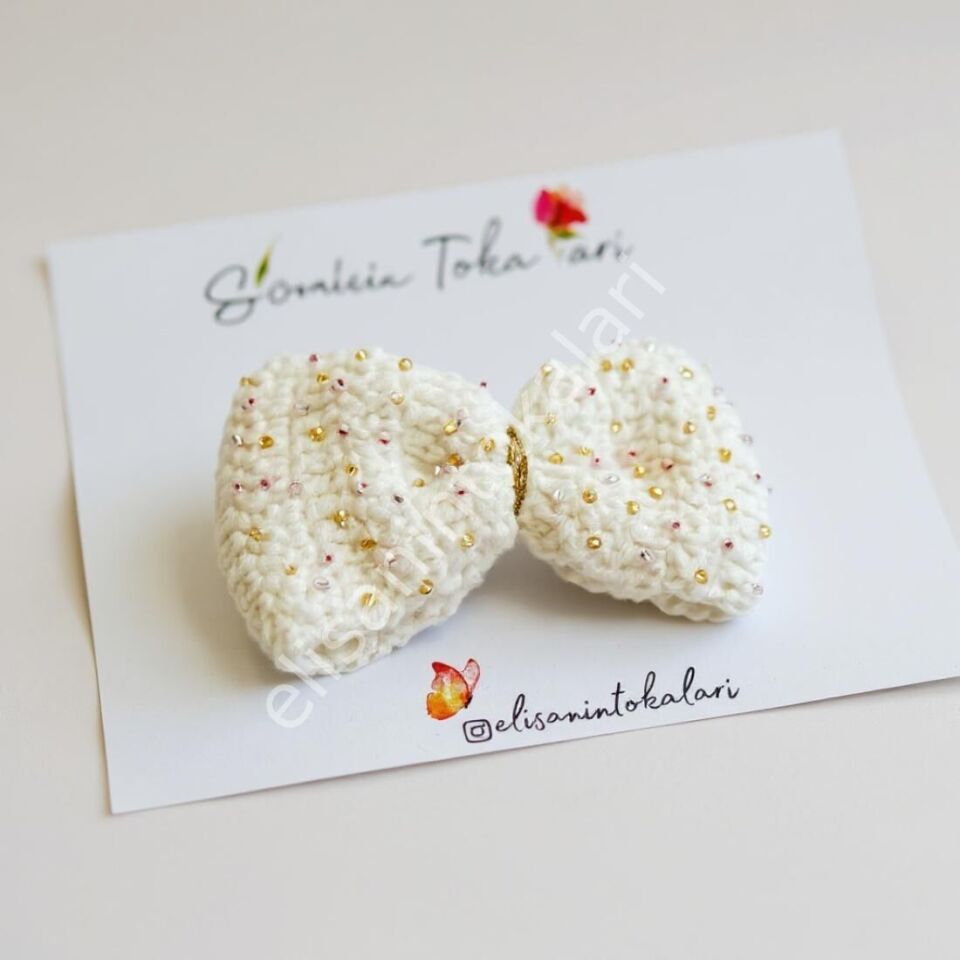 BOW HAIR CLİP & ELASTİC