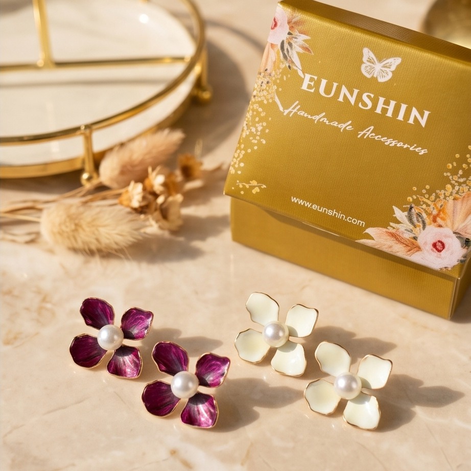 Pearl Bloom Küpe • Premium Line