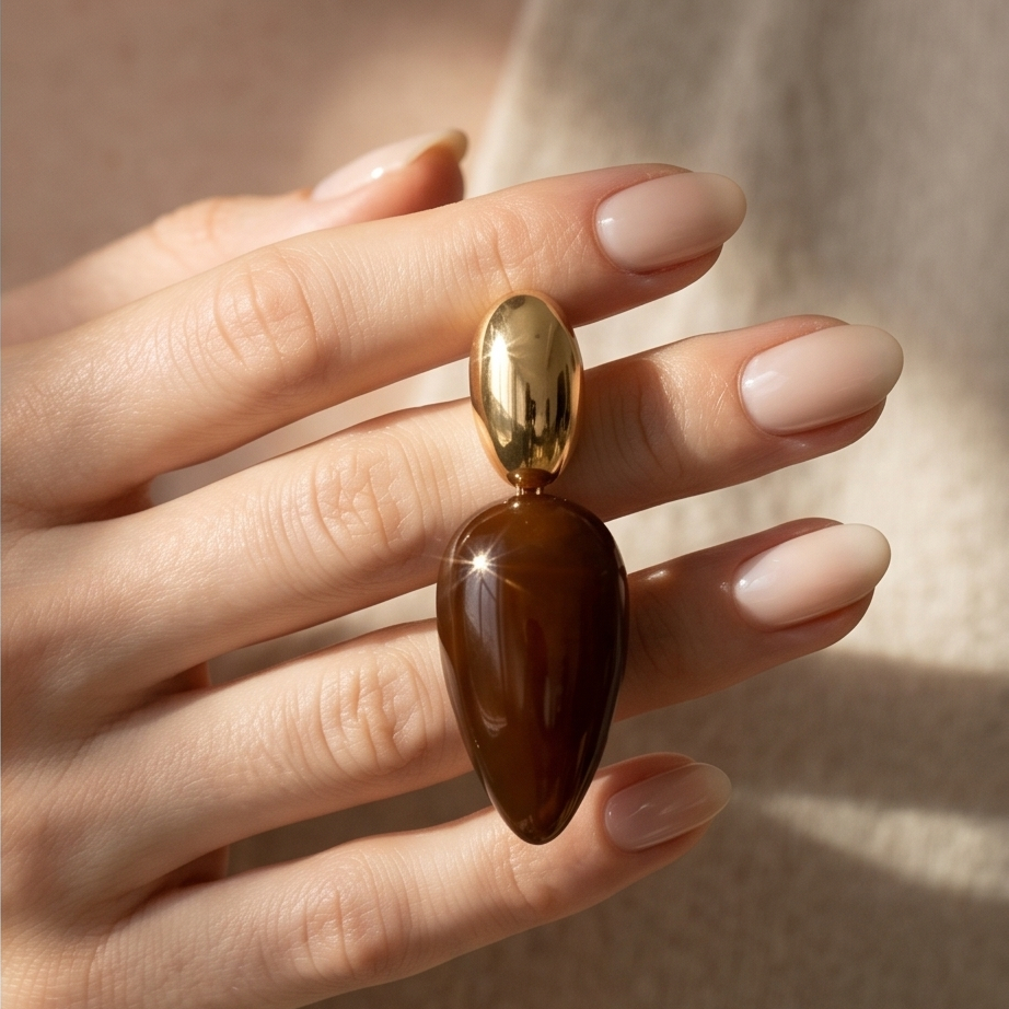 Cocoa Form Küpe • Premium Line