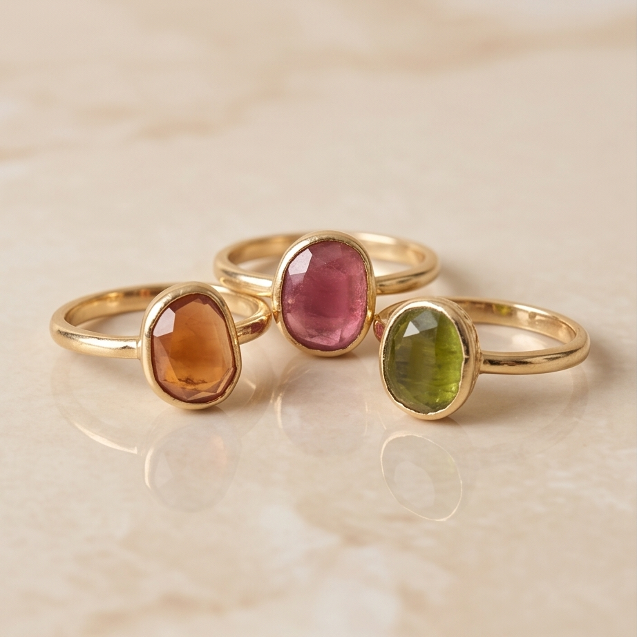 Toscana Cat Eye Ayarlanabilir Yüzük