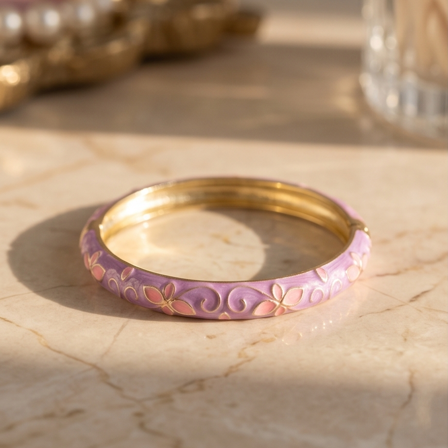 Lavender Bloom Kelepçe • Premium Line
