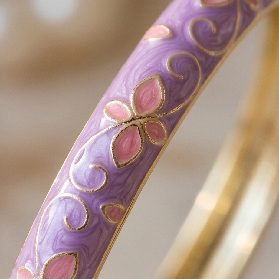 Lavender Bloom Kelepçe • Premium Line