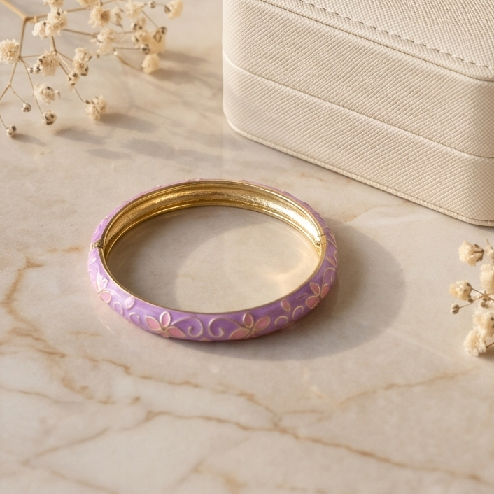 Lavender Bloom Kelepçe • Premium Line