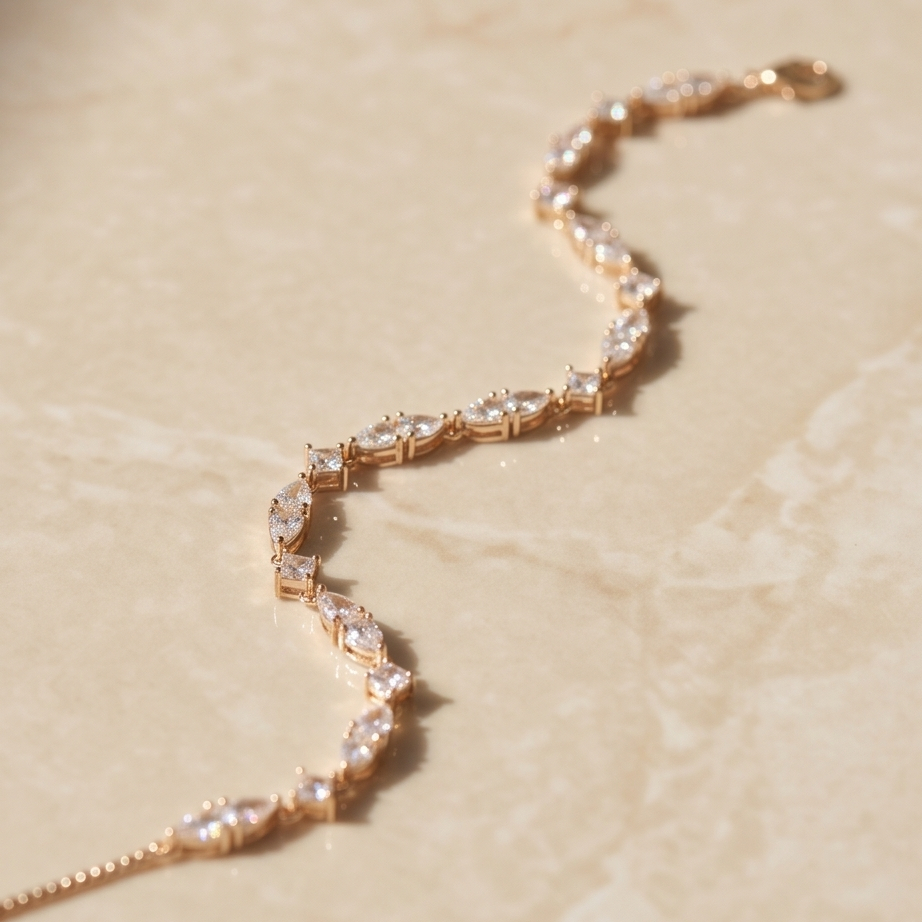 Celestia Marquise Bileklik • Luxury Line