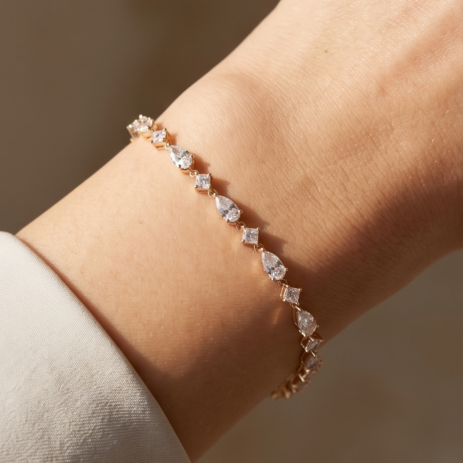Celestia Marquise Bileklik • Luxury Line