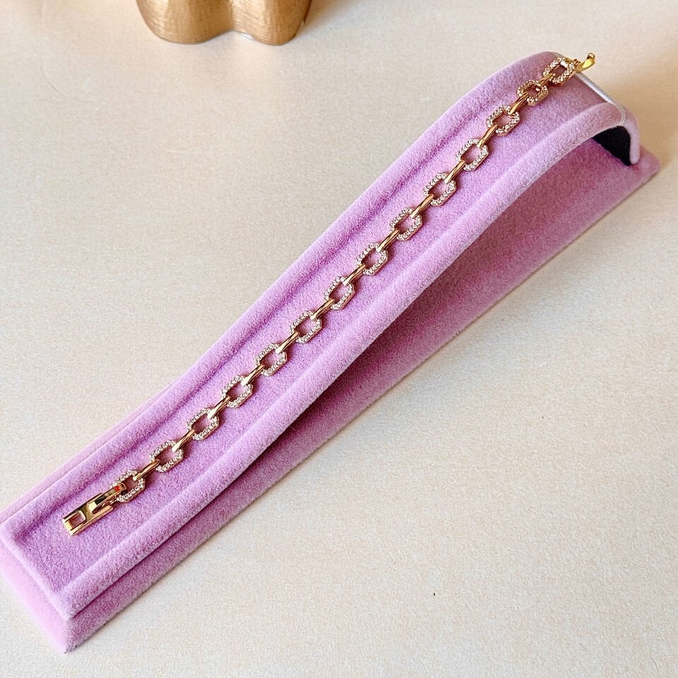 Zarif Zincir Gold Bileklik