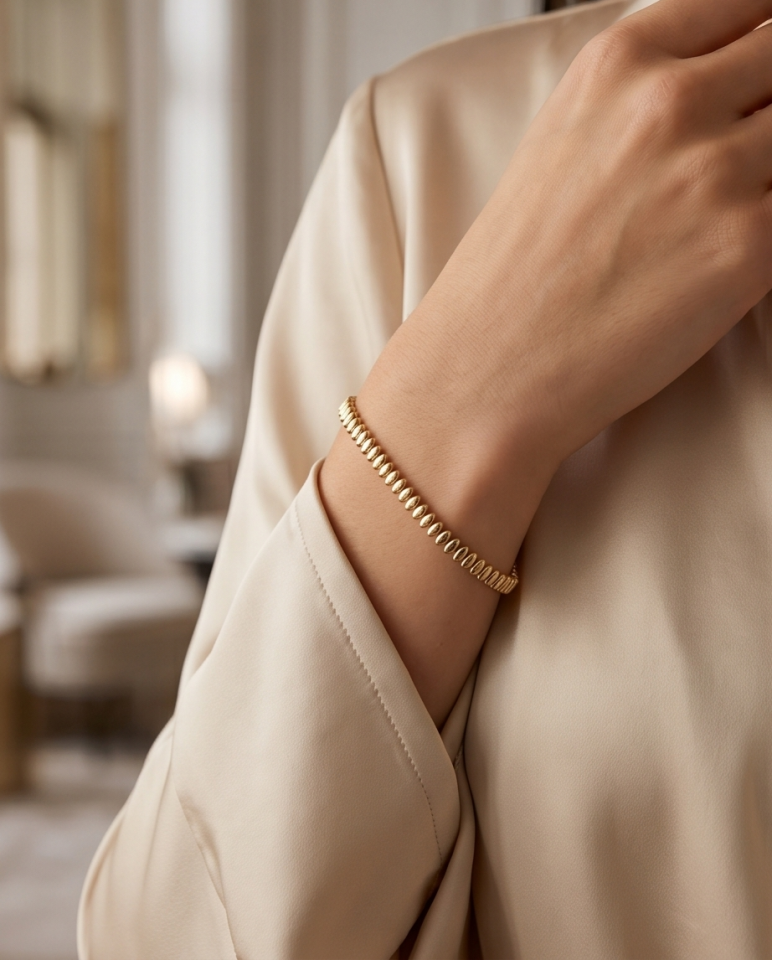 Golden Rope Bileklik • Premium Line