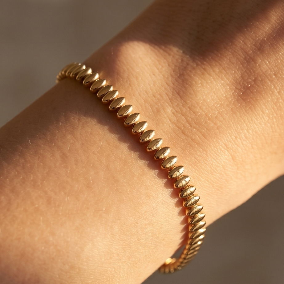 Golden Rope Bileklik • Premium Line