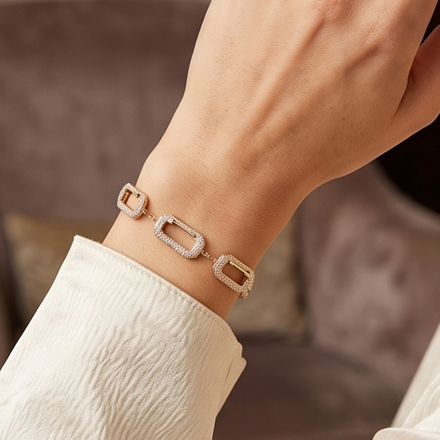 Monaco Link Bileklik • Premium Line