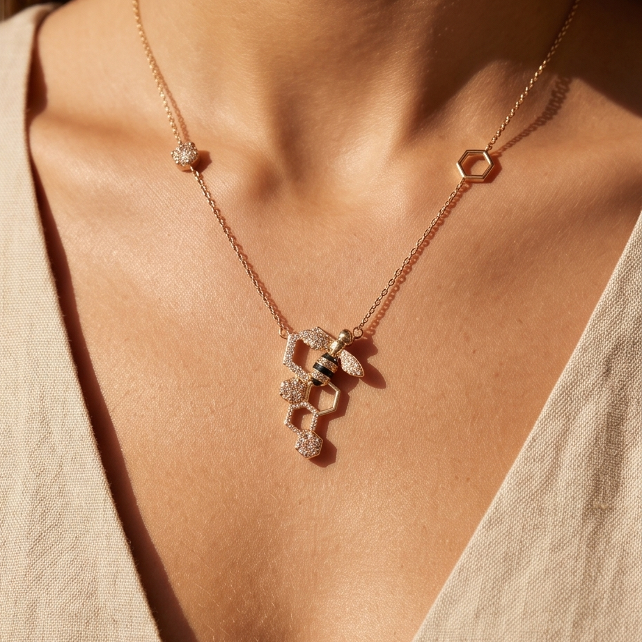 Queen Bee Kolye • Premium Line