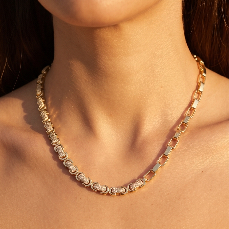 Monaco Gold Kolye • Luxury Line
