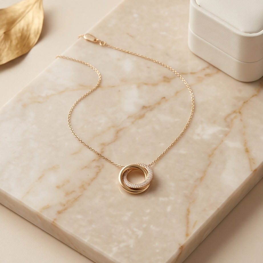 Celestia Circle Kolye • Premium Line