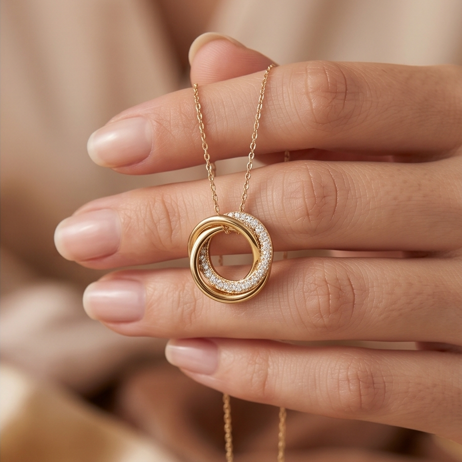 Celestia Circle Kolye • Premium Line