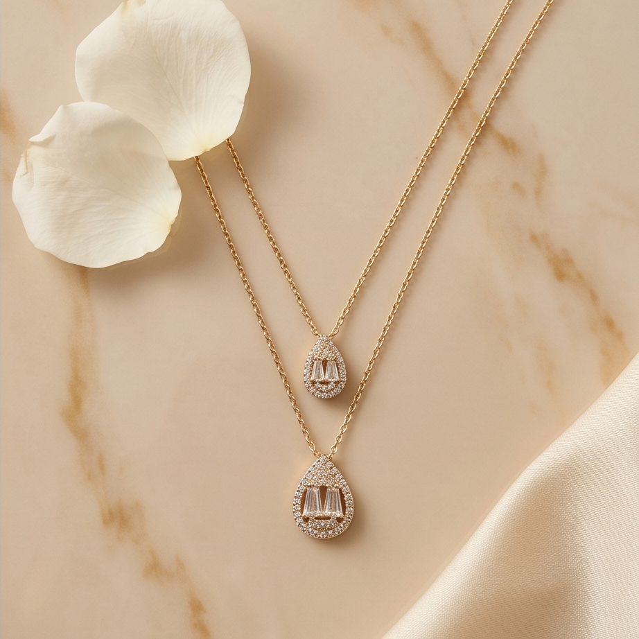 Lunaria Drop Kolye • Premium Line