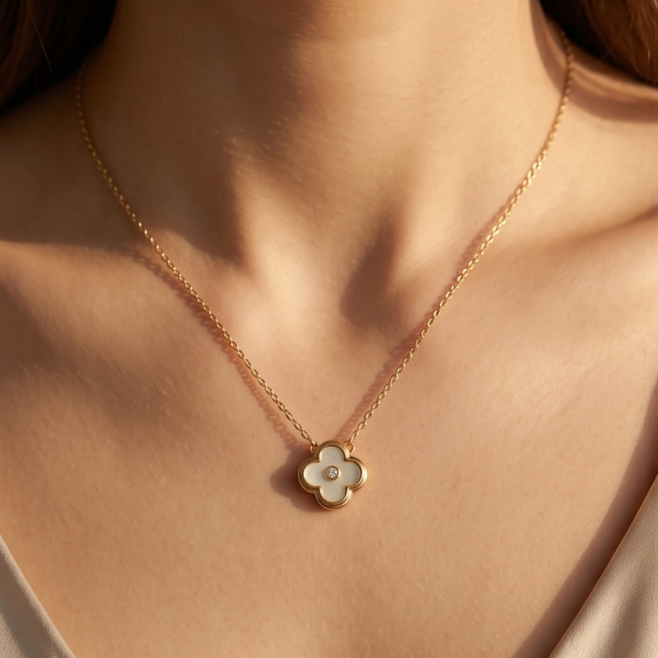 Lunelle Clover Kolye • Premium Line