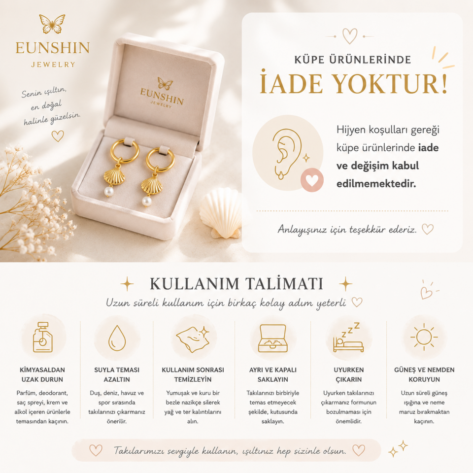 Celestial Charm Halka Küpe