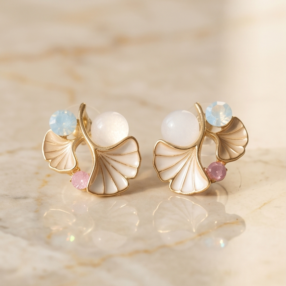 Pearl Blossom Küpe