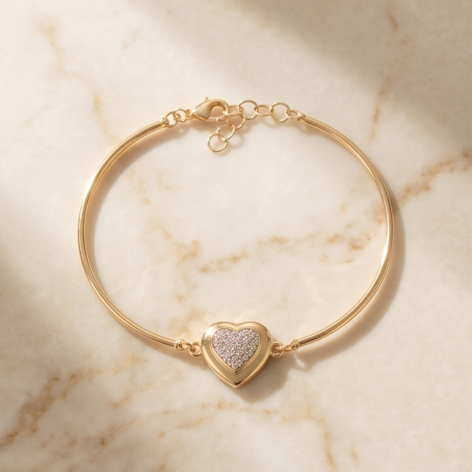 Veloura Heart Bileklik