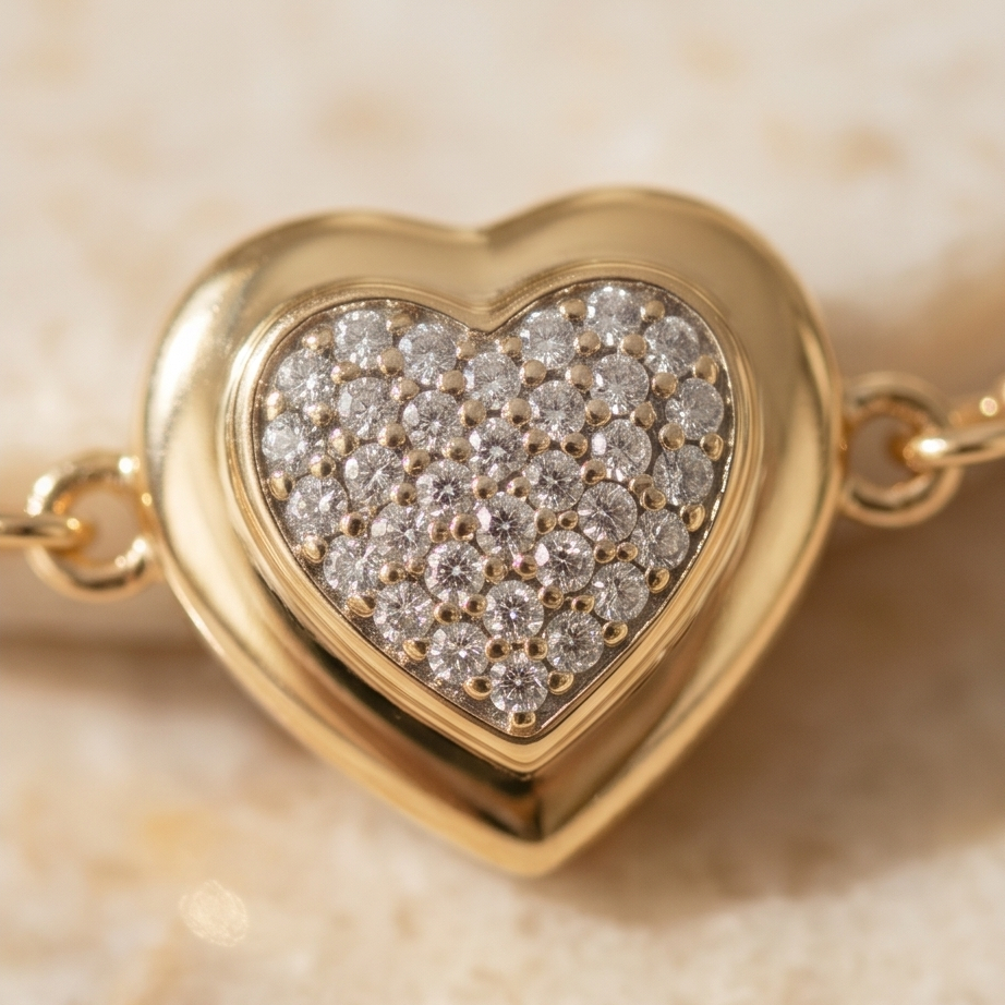 Veloura Heart Bileklik