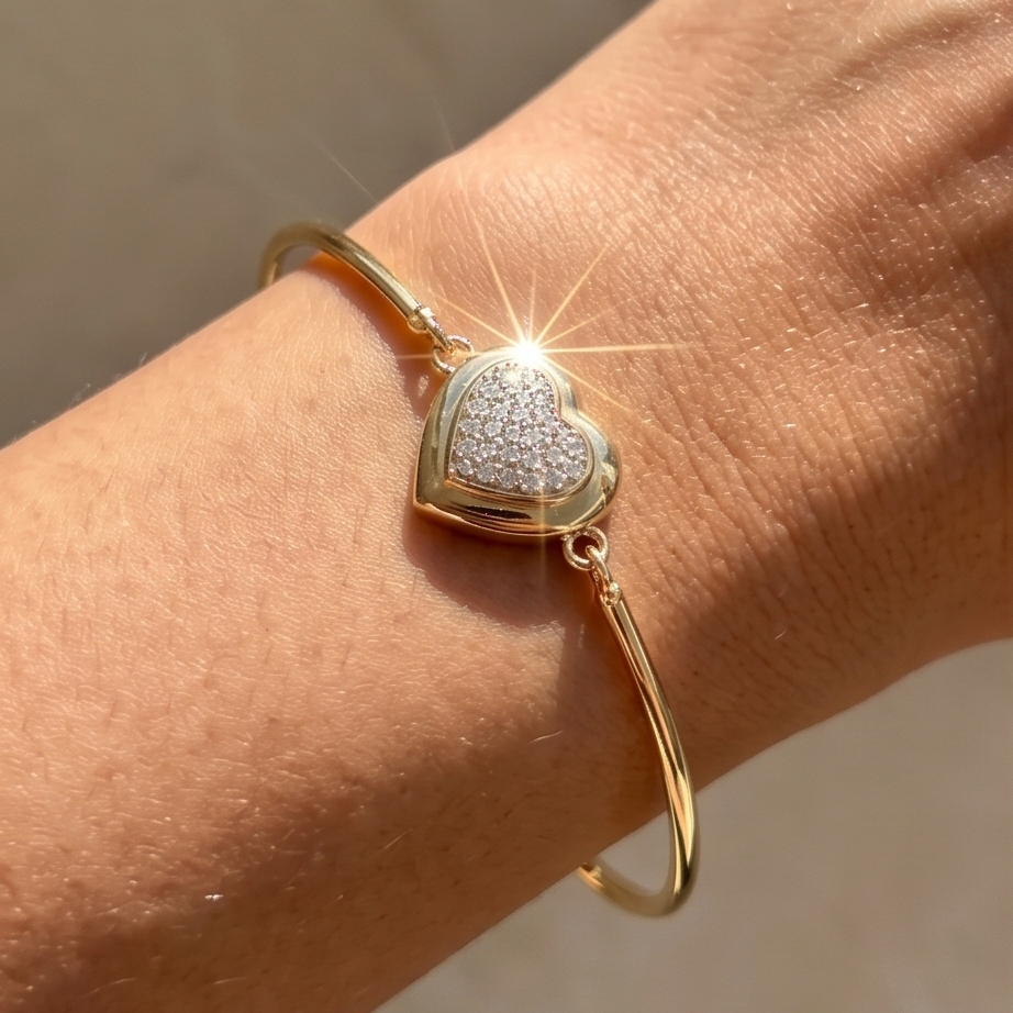 Veloura Heart Bileklik