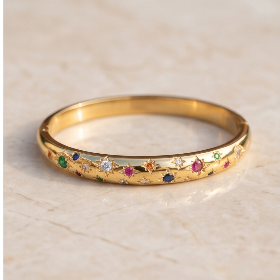Rainbow Luxe Kelepçe • Premium Line