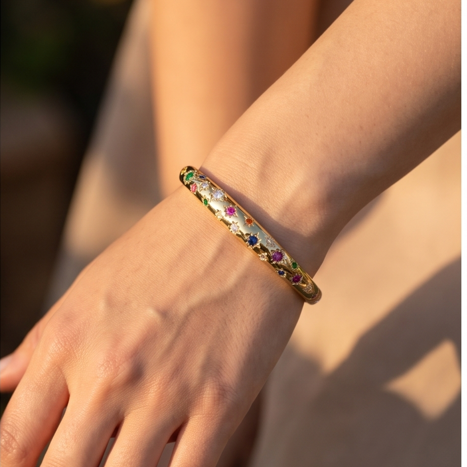 Rainbow Luxe Kelepçe • Premium Line
