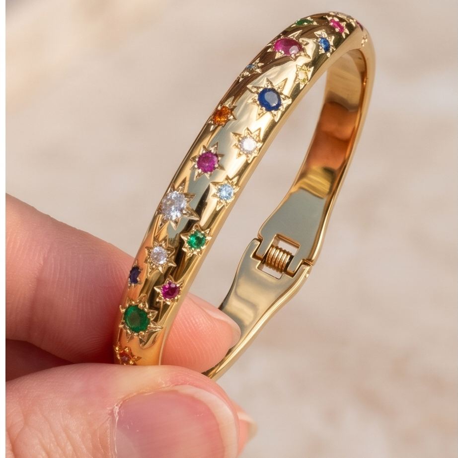 Rainbow Luxe Kelepçe • Premium Line