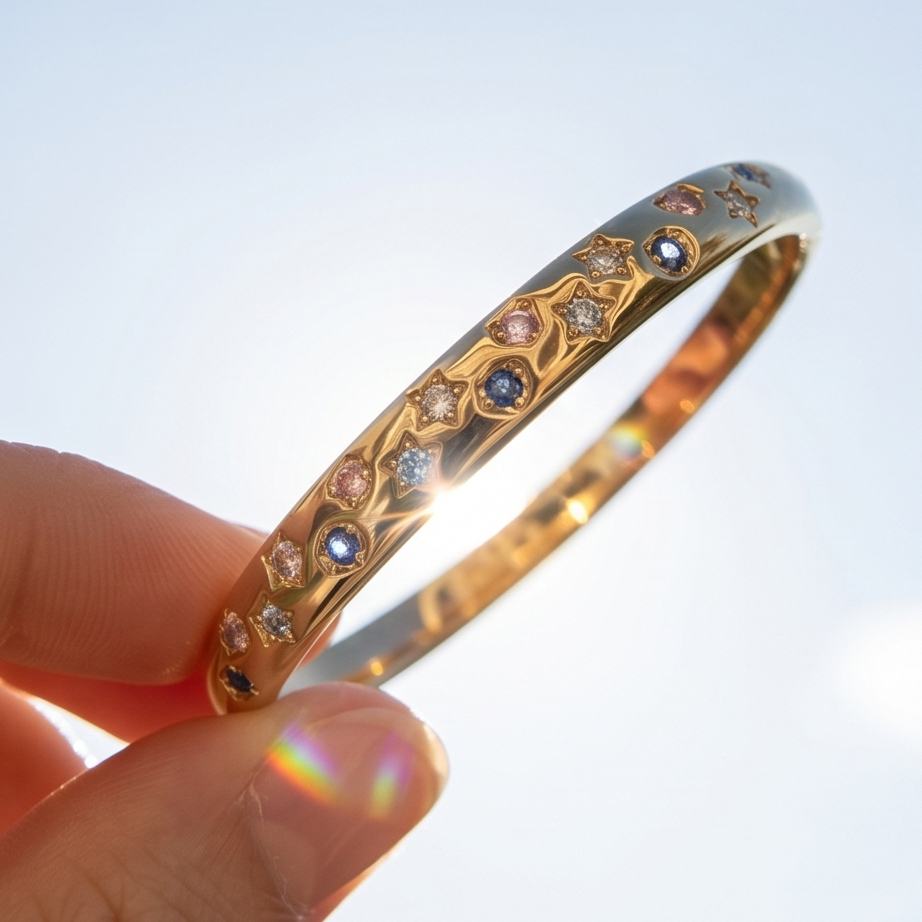 Rainbow Glow Kelepçe • Premium Line