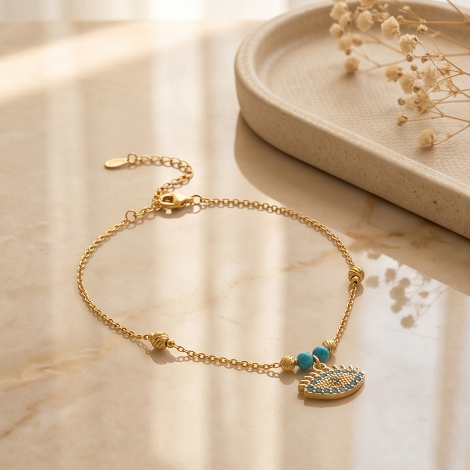 Blue Eye Charm Halhal• Premium Line