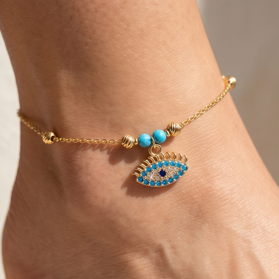 Blue Eye Charm Halhal• Premium Line